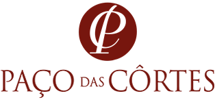 Logo Paço das Côrtes, produção e exportação de vinhos de Lisboa