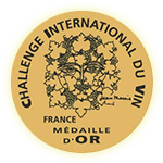 Paço das Côrtes,Challenge International du Vin Award, Gold Medal France